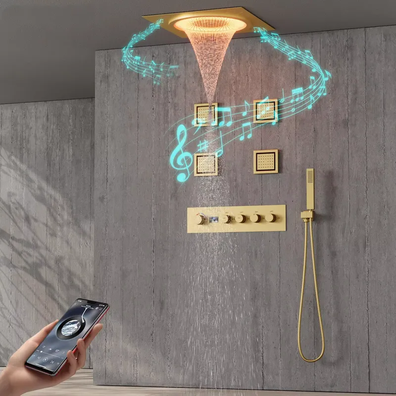 Spa & Wellness Joule - Smart LED Shower Set Bathroom Music