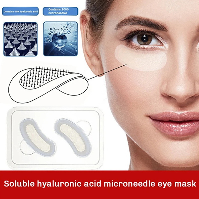 1Pair Acid Microneedle Eye Pat - Microneedle Patch Eye 评论和价格