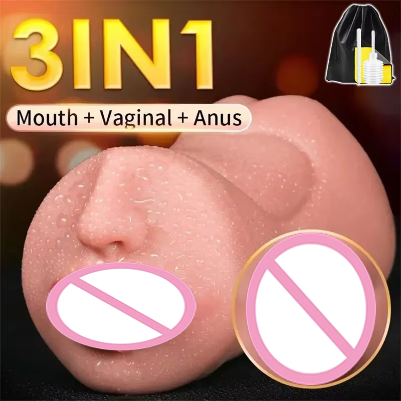 3 IN 1 Vagina Anal Realistic M - Medical Wellness & Spa Werona 评论和价格