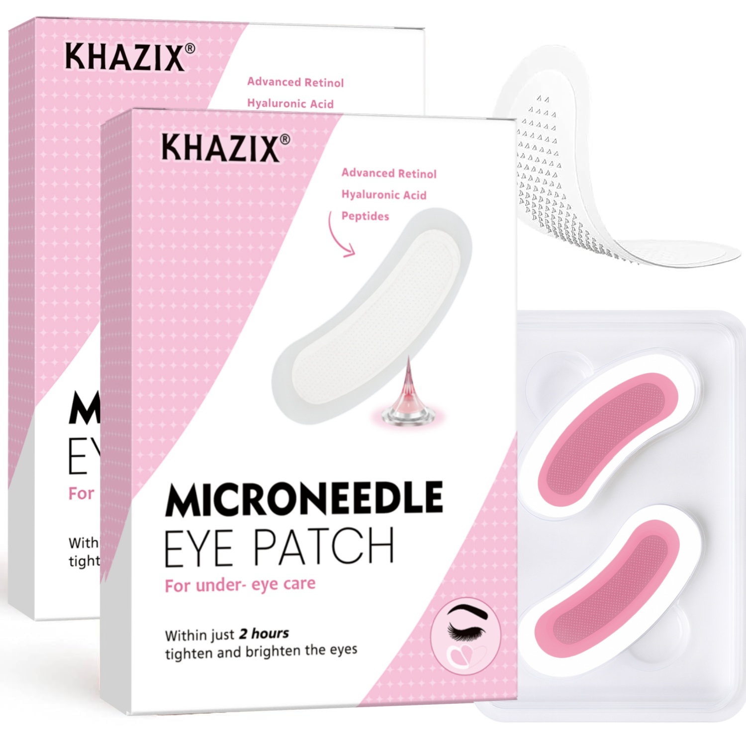 Retinol Microneedle Eye Patche - Microneedle Patch Eye 评论和价格