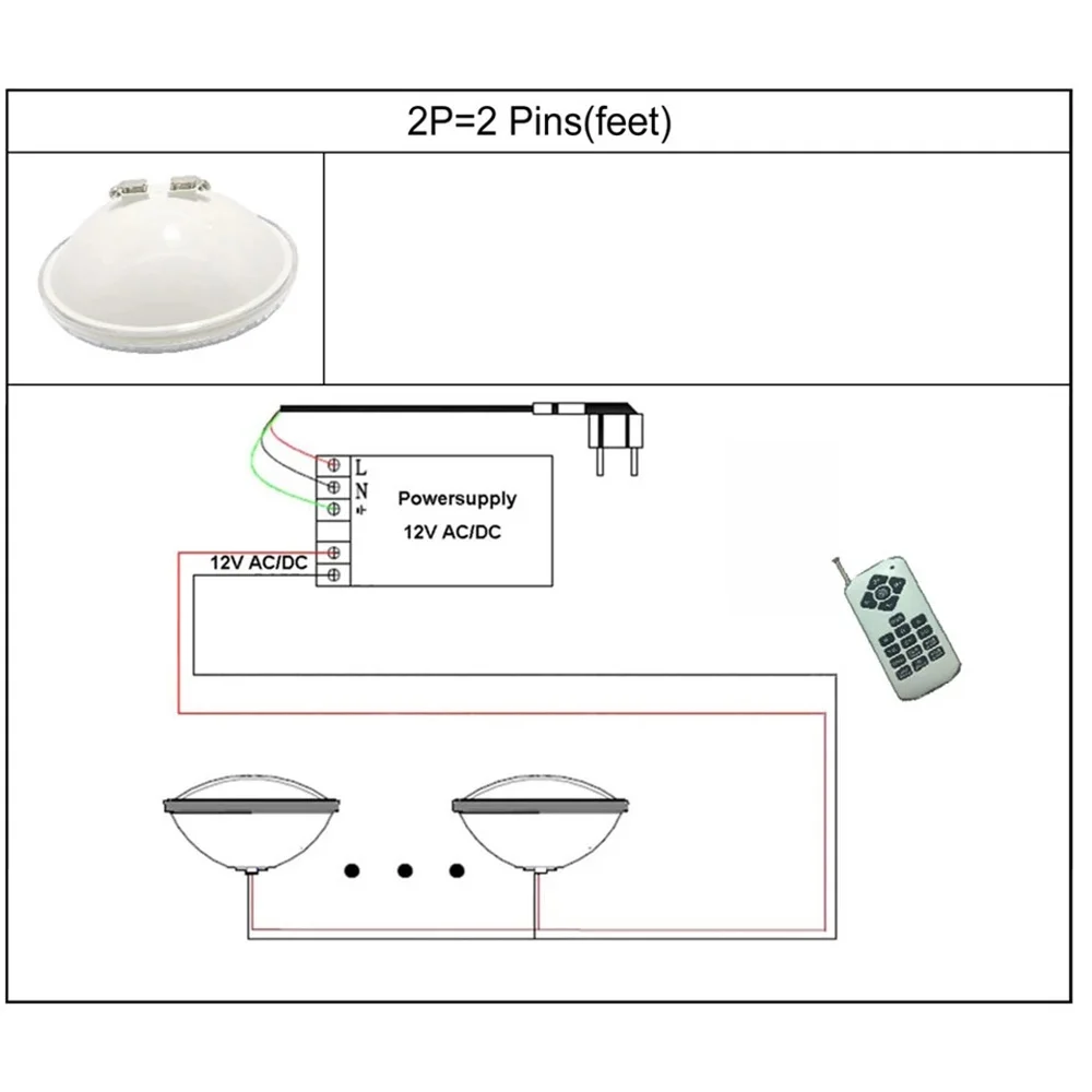 45W RGB LED Underwater Lights  - Xy Spa & Wellness George Town 评论和价格