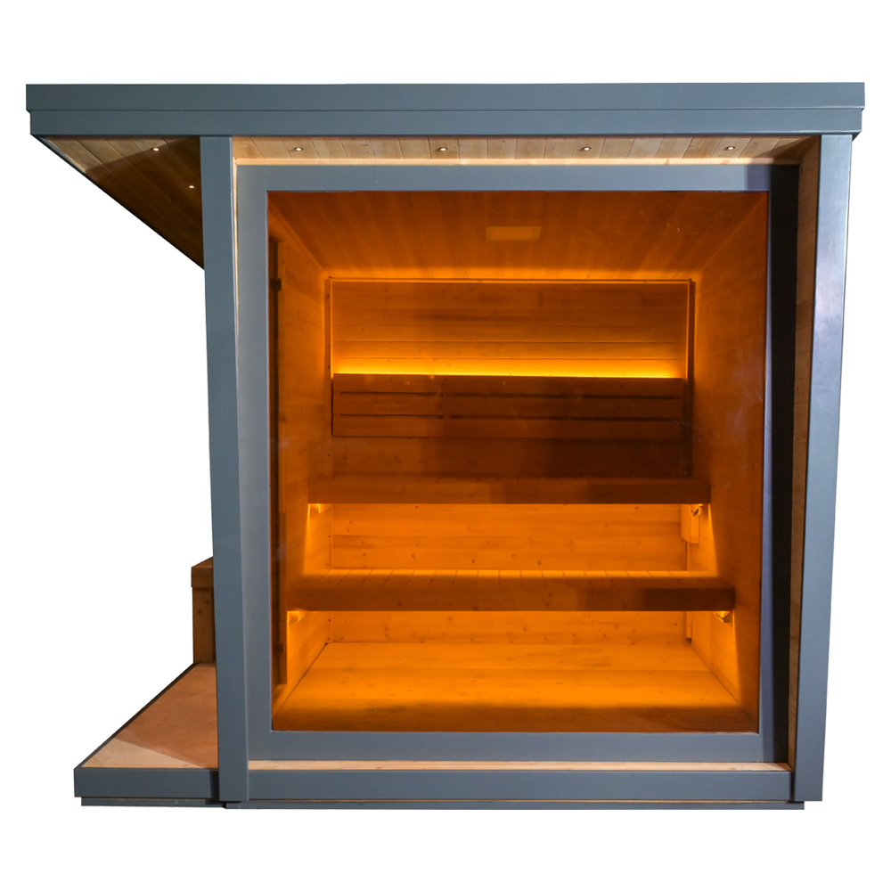 Custom Made Gray Outdoor Moder - Spa Wellness Health 评论和价格