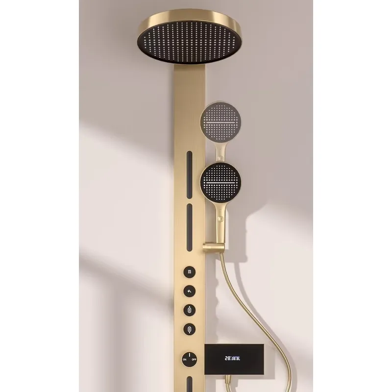 Brass Rainfall Shower Panel Se - Spa & Wellness Joule 评论和价格
